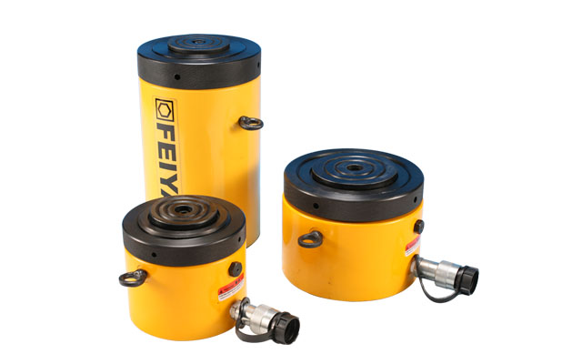 薄型螺母锁定液压千斤顶