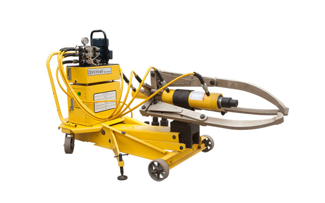 全自动车载式拔轮器