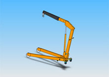 折叠式液压吊车图片02