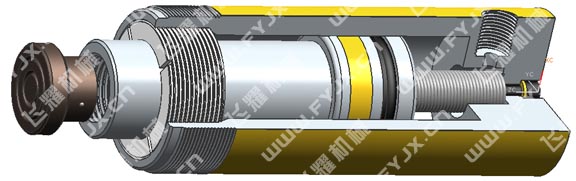 液压千斤顶内部结构图